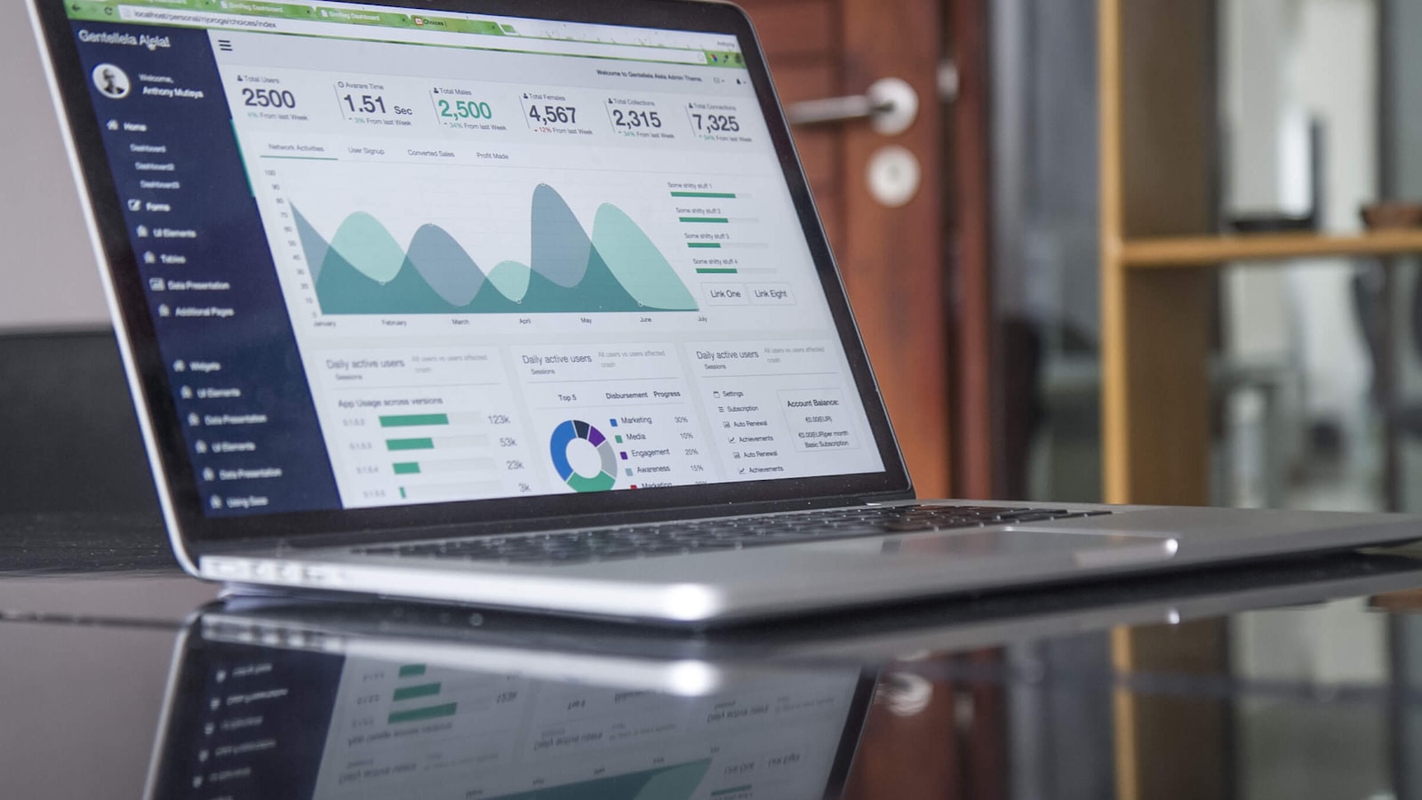 abstract data visualization scatter plot regression